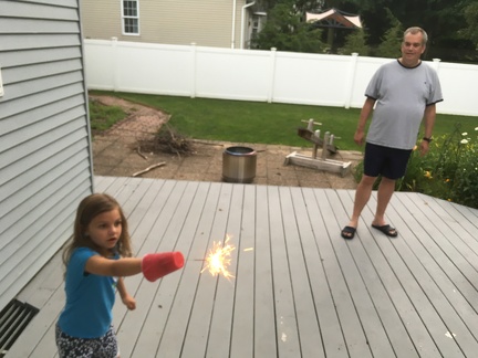 Sparklers with Uncle Brad7